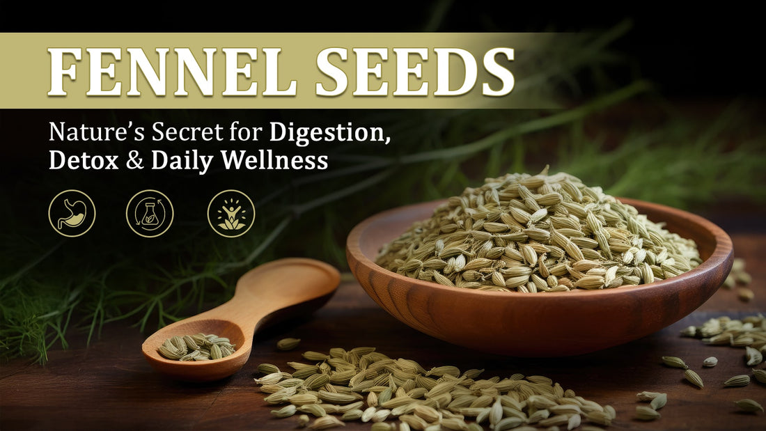 Fennel Seeds: The Tiny Powerhouse for Digestion, Detox & Daily Wellness