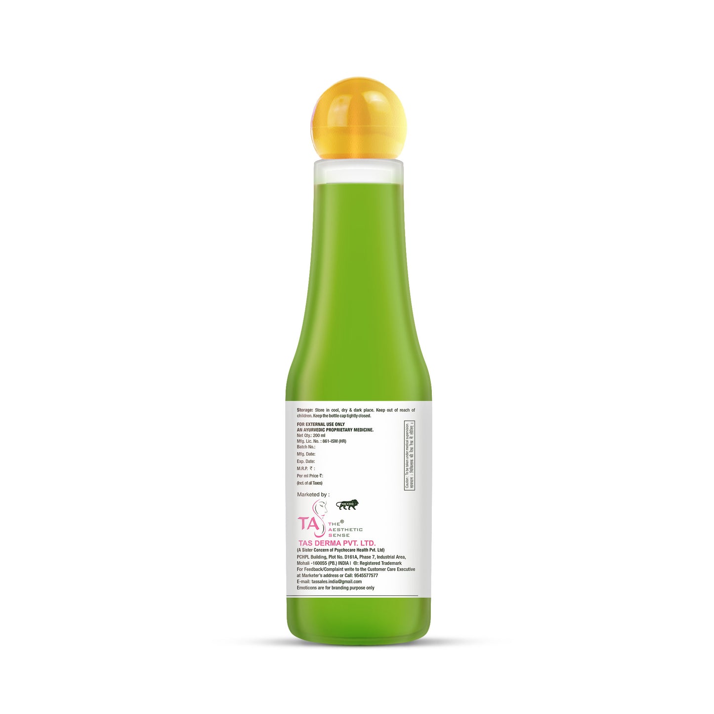 The Aesthetic Sense Ultrasense Bioactive Hair Oil- 200ml