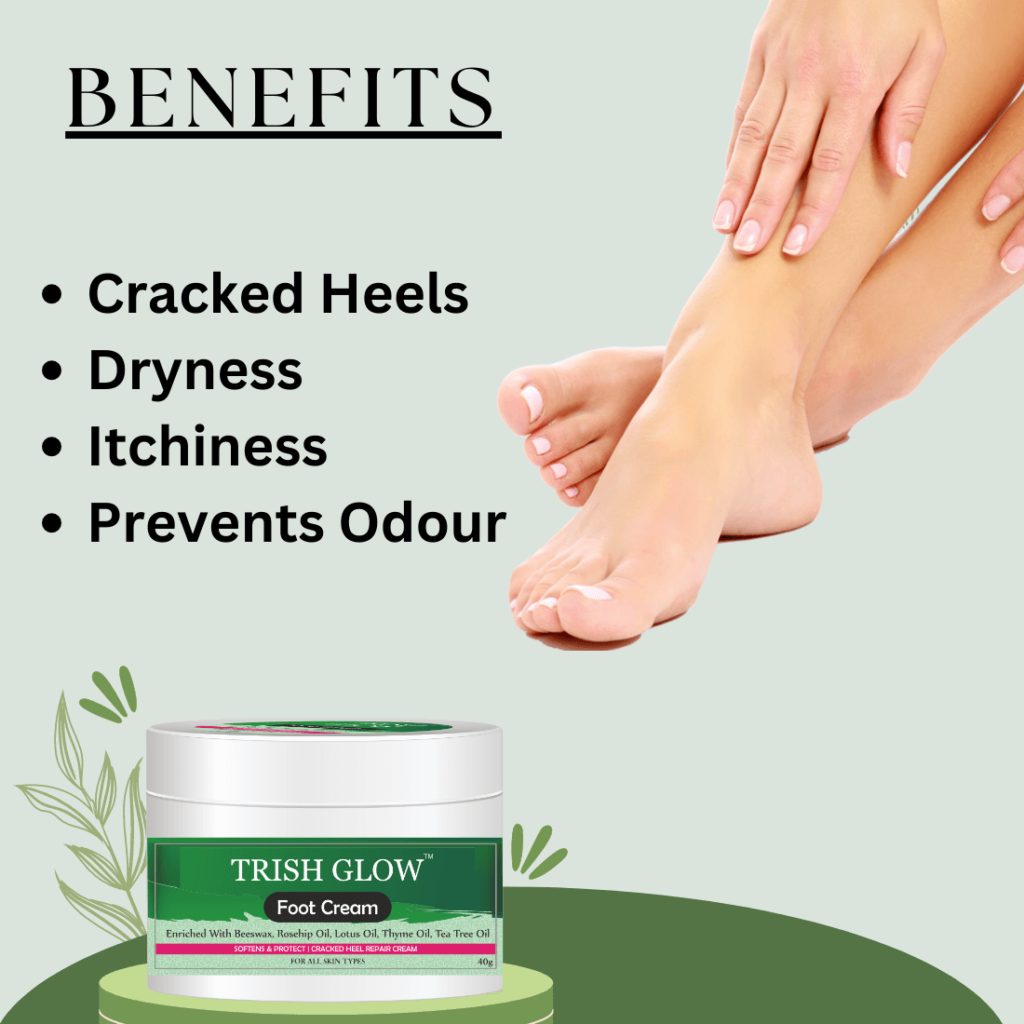 Trish Glow Foot Cream - 40g Foot-Care Cream