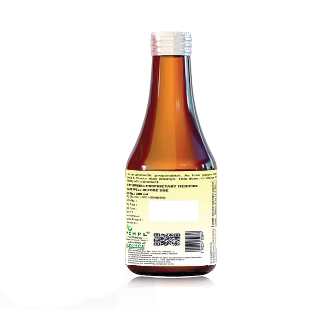 Gasobhaag Syrup- 200ml Ayurvedic Syrup For Gastric Problem (2 Pack) - Sehatokart