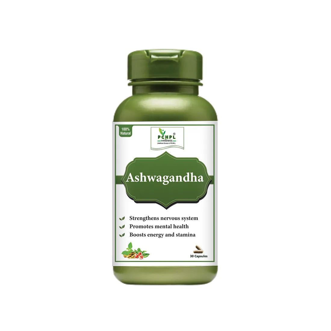 Ashwagandha CapsulesManage Blood Pressure & Immunity Booster Sehatokart