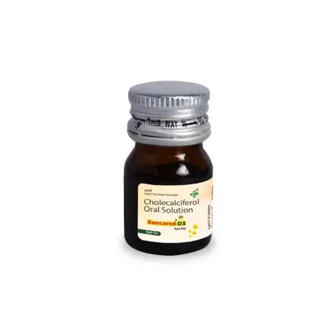 Xoncared D3 Nano shots - 4 Sots/5ml each | Vitamin D3 liquid | Sugar-free solution