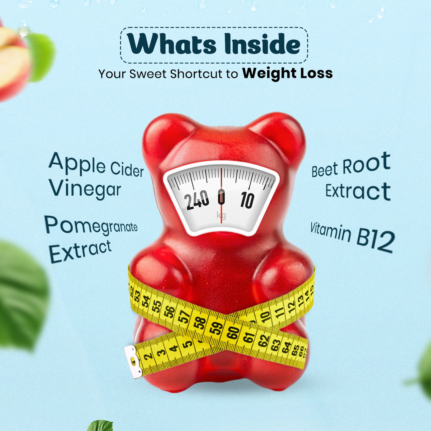 PCHPL Wellness Gumyum Appetizer - 30 Apple Cider Vinegar Gummies