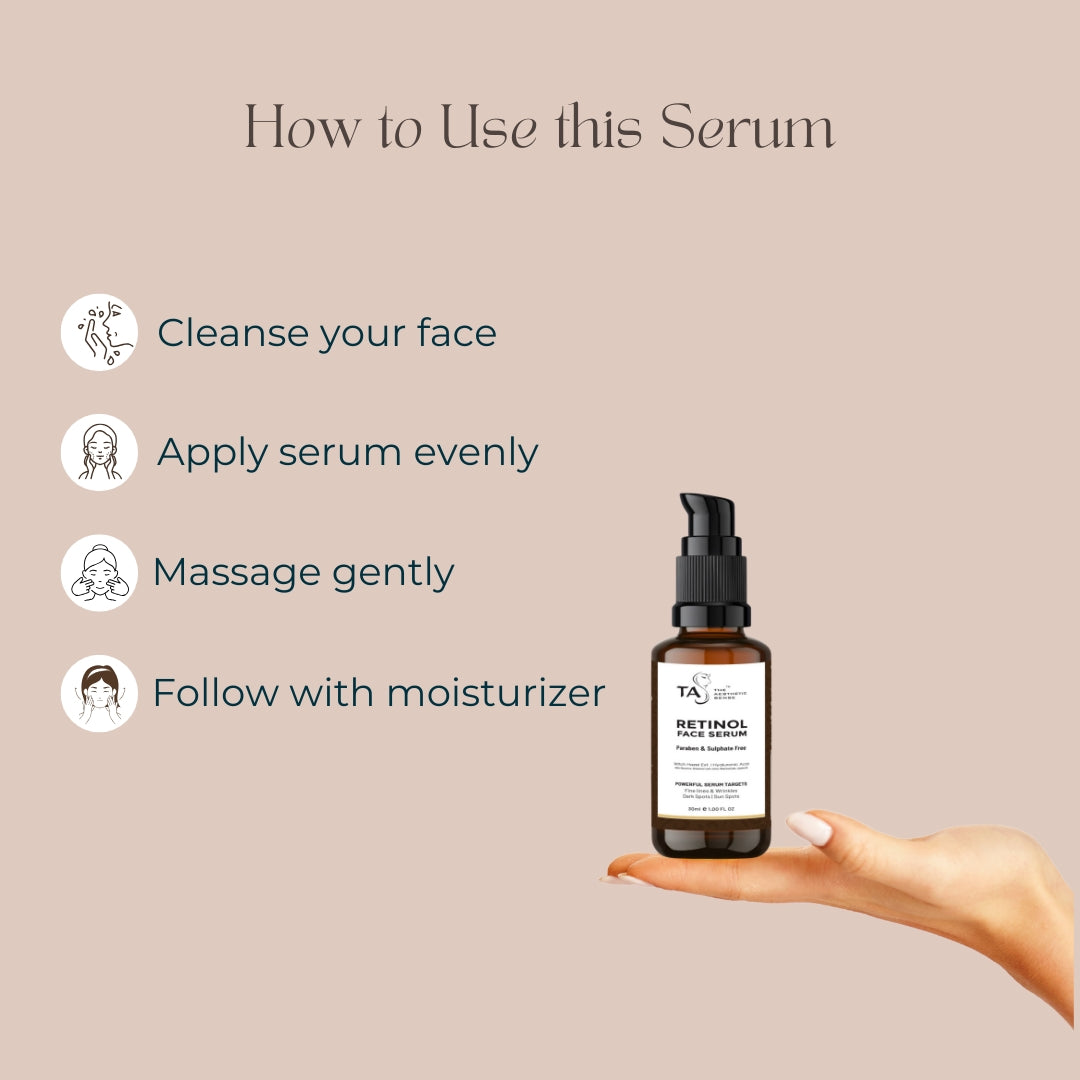 The Aesthetic Sense Retinol Face Serum 30ml