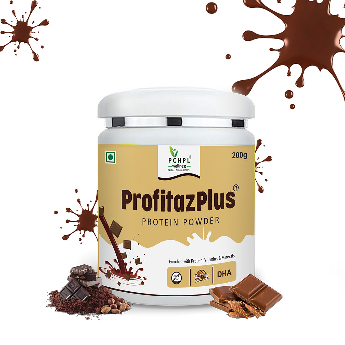 PCHPL wellness Profitaz Plus Protein Powder (200 gm)