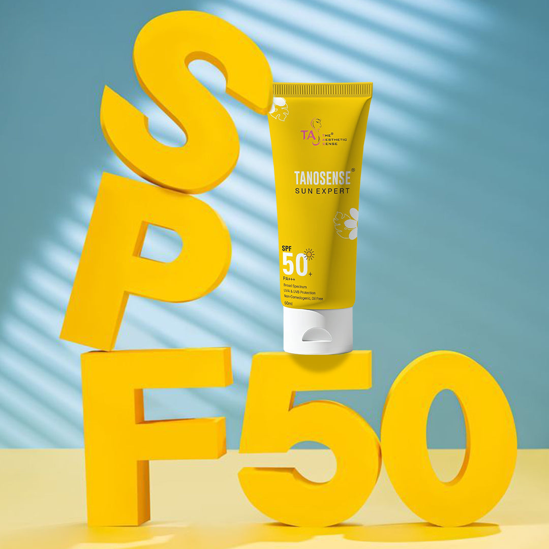 The Aesthetic Sense Tanosense Sun Expert SPF 50+ UVA & UVB Protection- 60ml