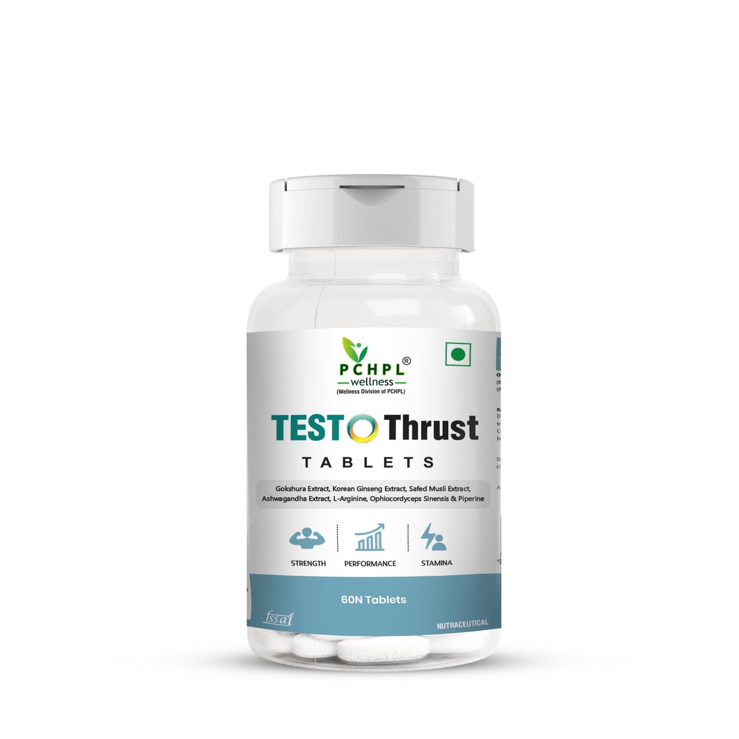 PCHPL Wellness Testo Thrust - 60 Tablets
