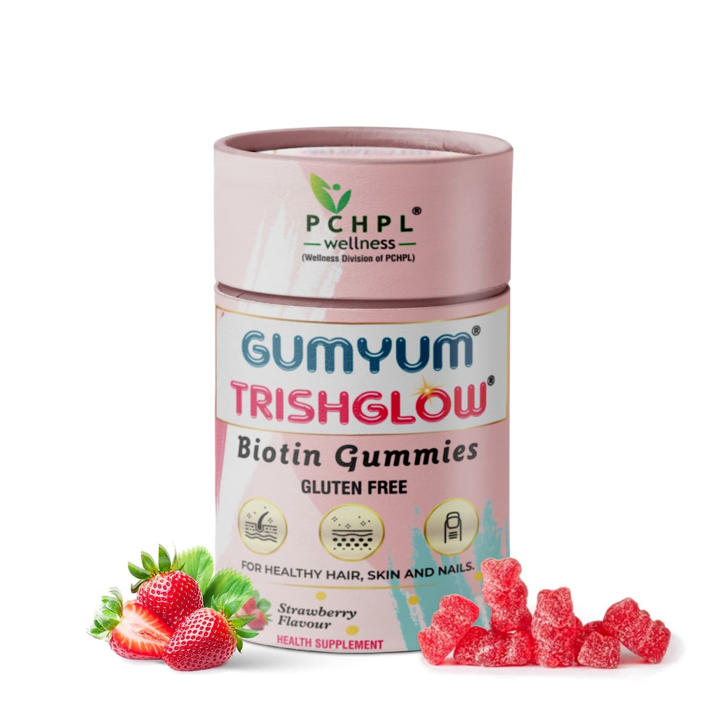 Gumyum Trishglow Biotin - 30 Gummies