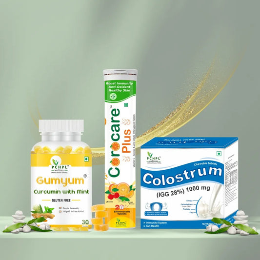 Ultimate Immunity Gift Set: Boost and Defend with Power of Mother Milk, Vitamin C, and Modern Haldi