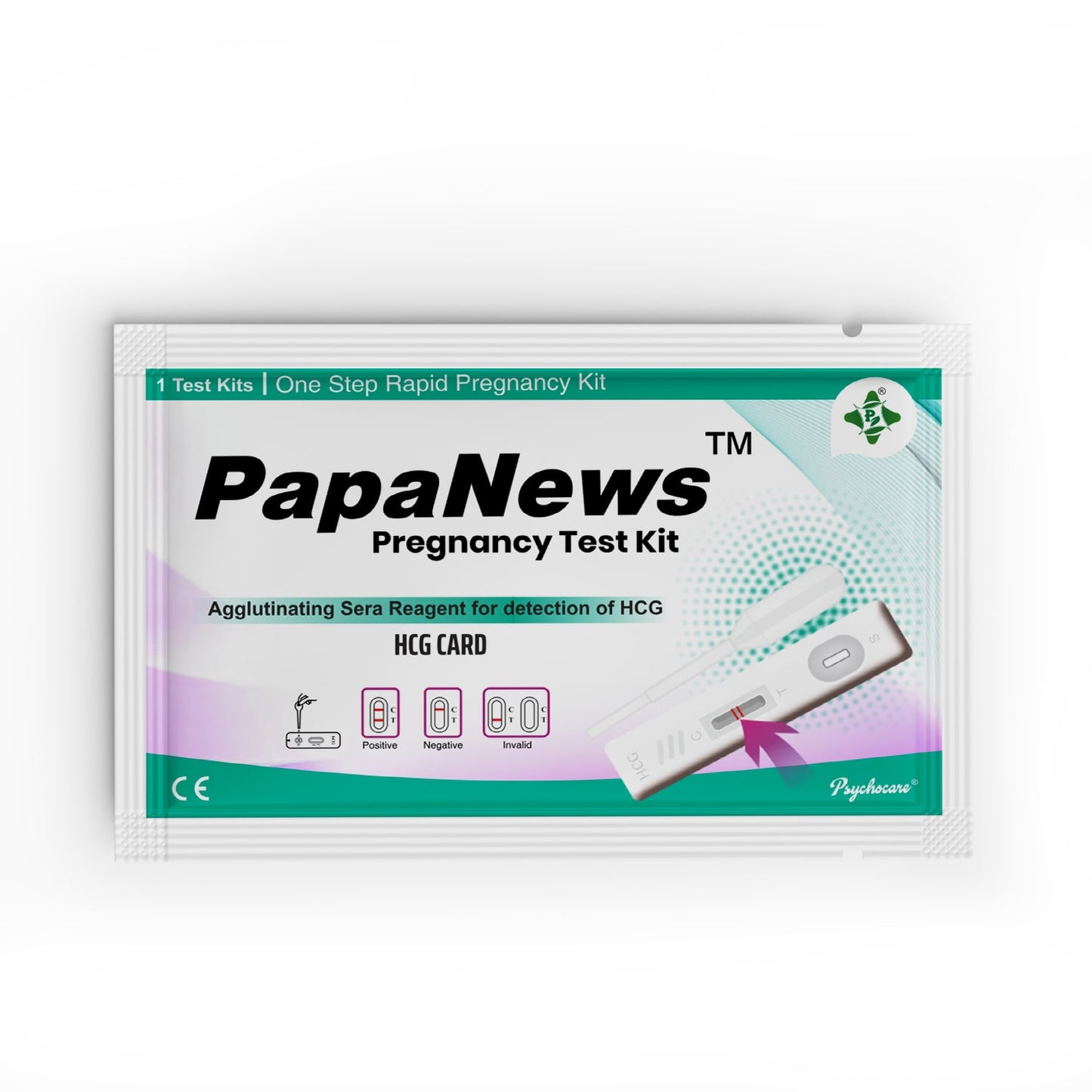 PCHPL Papanews Pregnancy Test Kit - 3 Pack | One-Step Urine HCG Test Strips