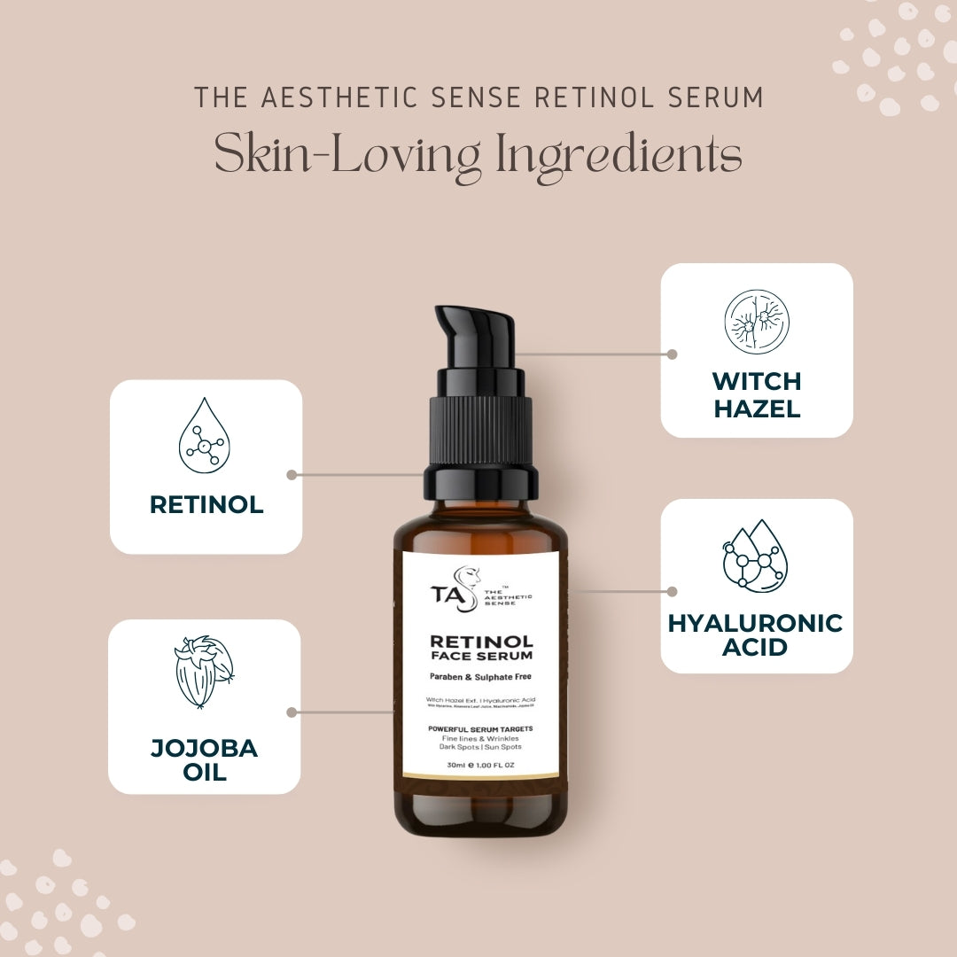 The Aesthetic Sense Retinol Face Serum 30ml