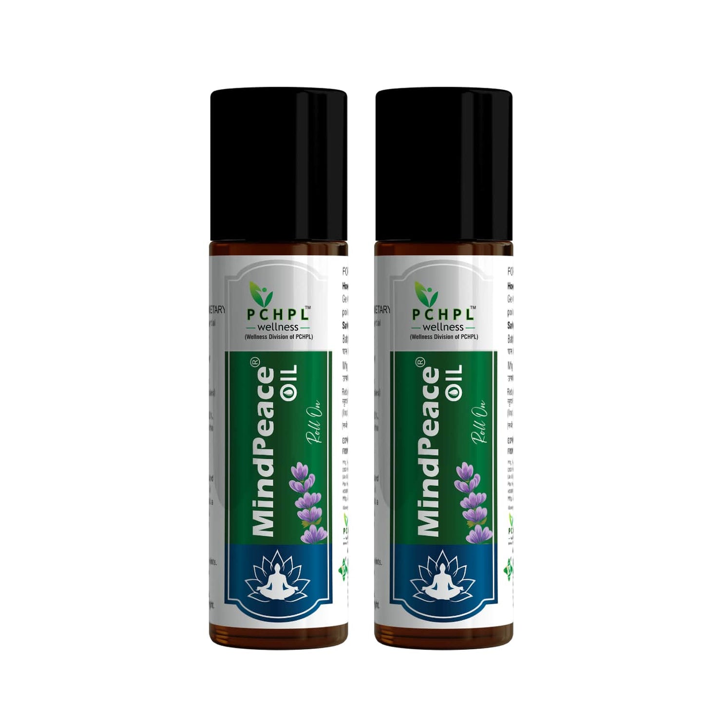 PCHPL wellness MindPeace Oil Roll-On - 9ml (2 Pack)
