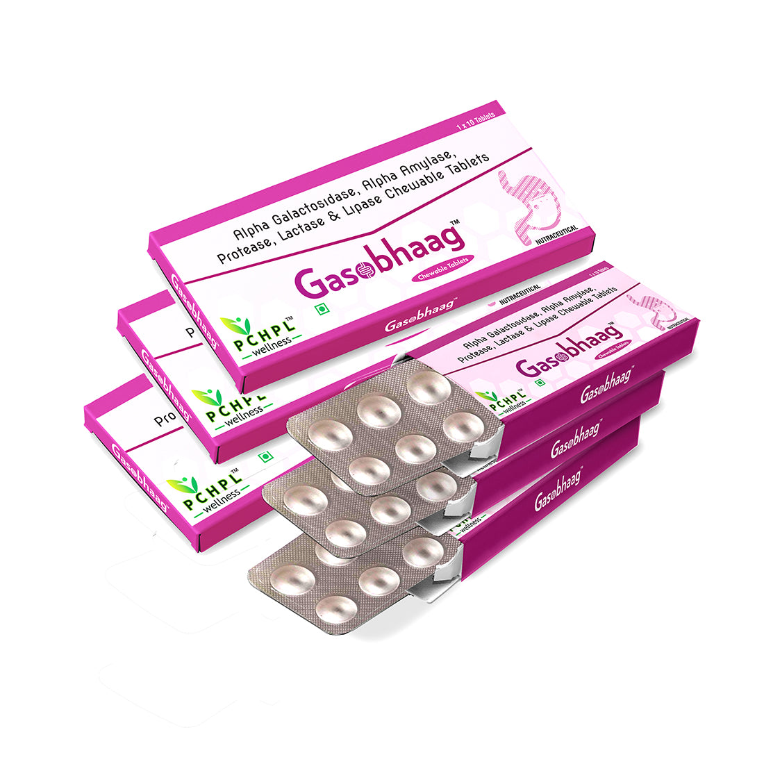 Gasobhaag Digestive Tablets