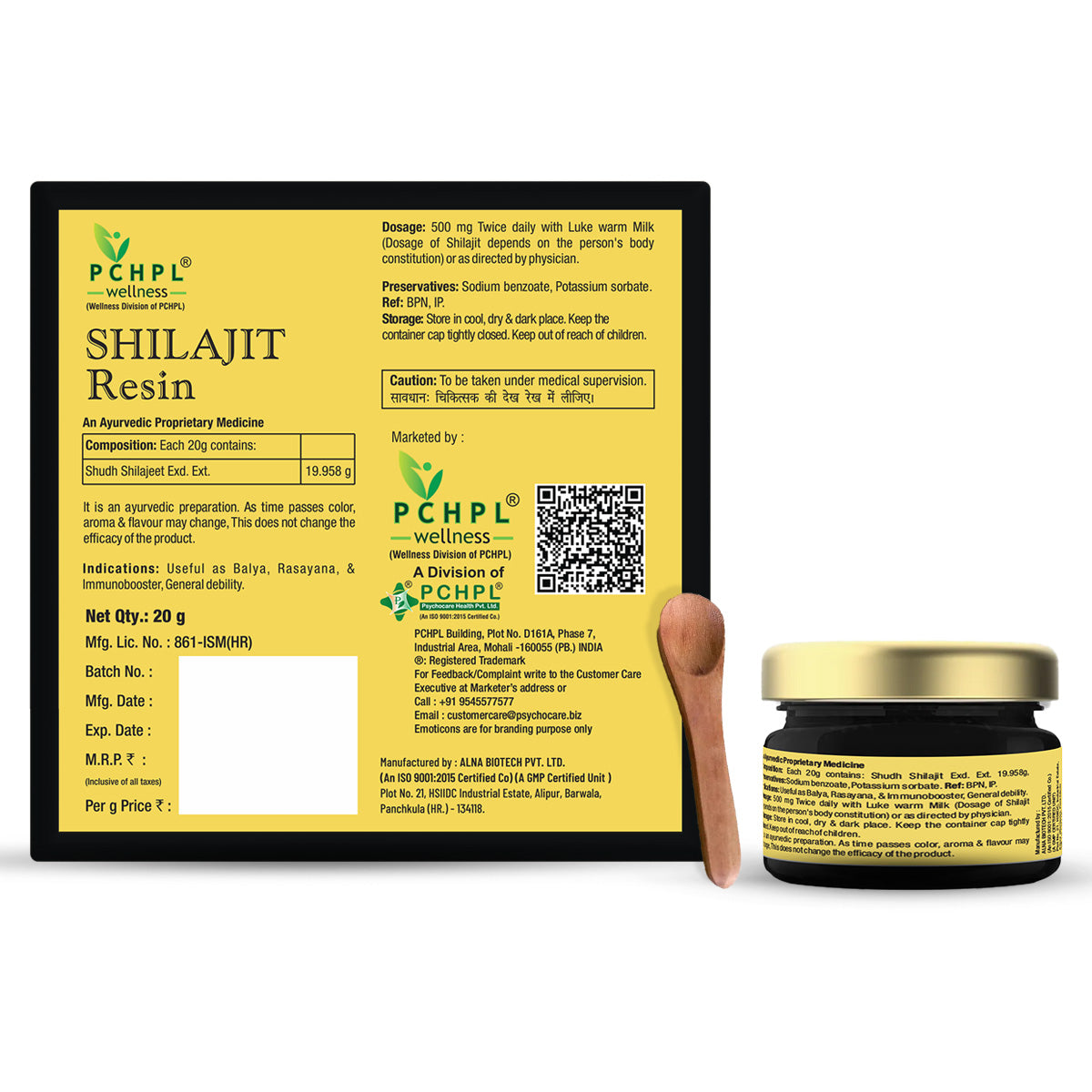 PCHPL wellness Shilajit Resin for Men & Women-20g
