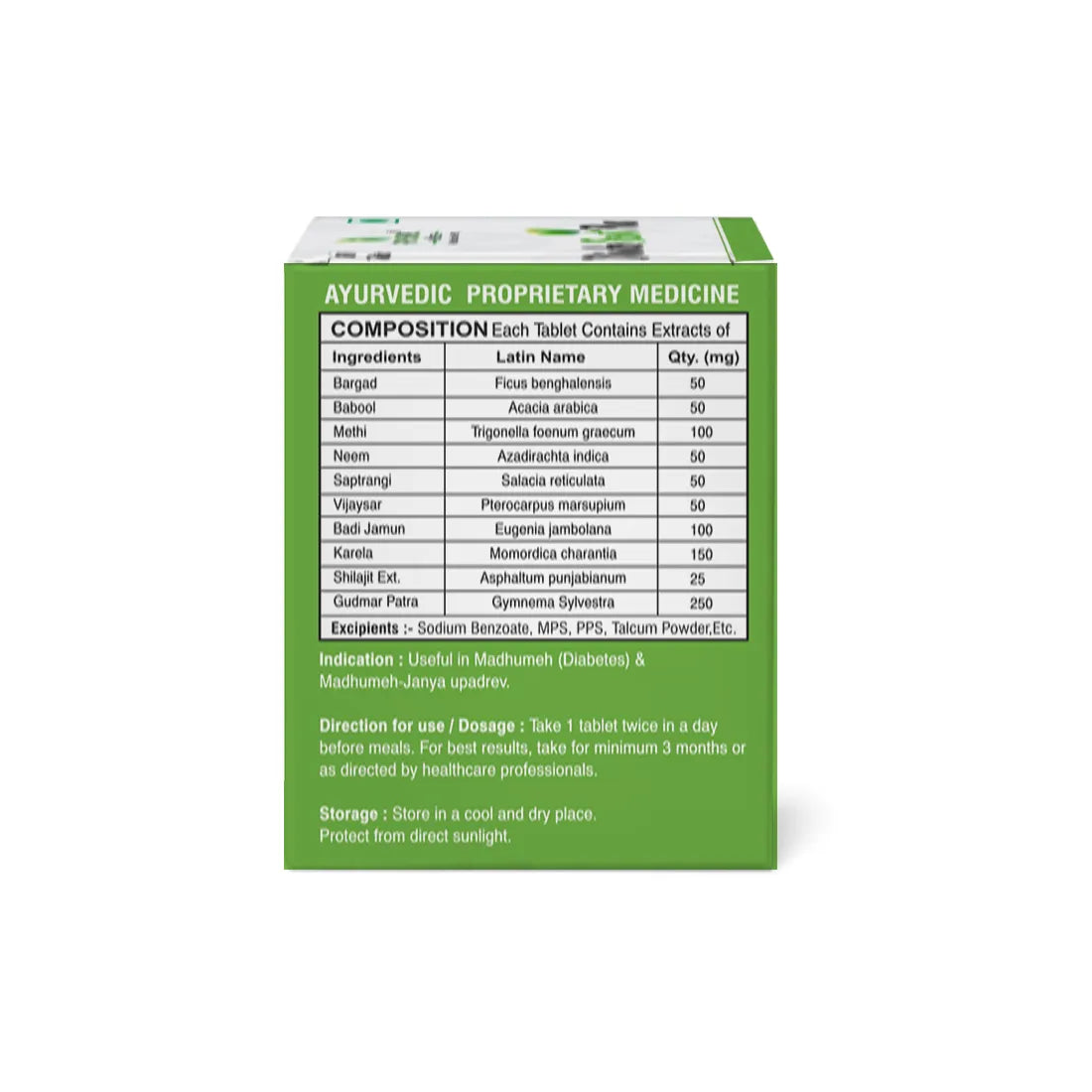 DiaboBooti Plus 100 Ayurvedic Tablets For Sugar Levels | Sehatokart