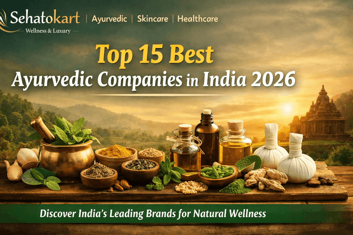 Top 15 Best Ayurvedic Companies in India 2026 – Sehatokart