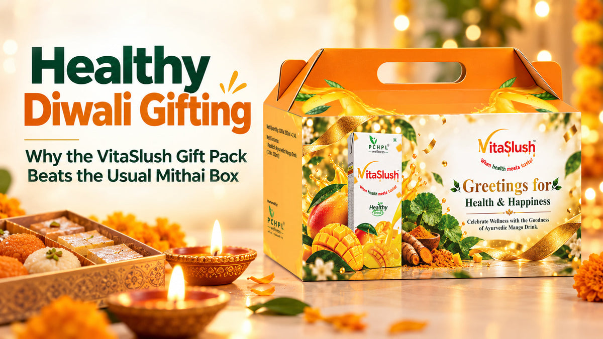 Healthy Diwali Gifting: Why the VitaSlush Gift Pack Beats the Usual Mithai Box