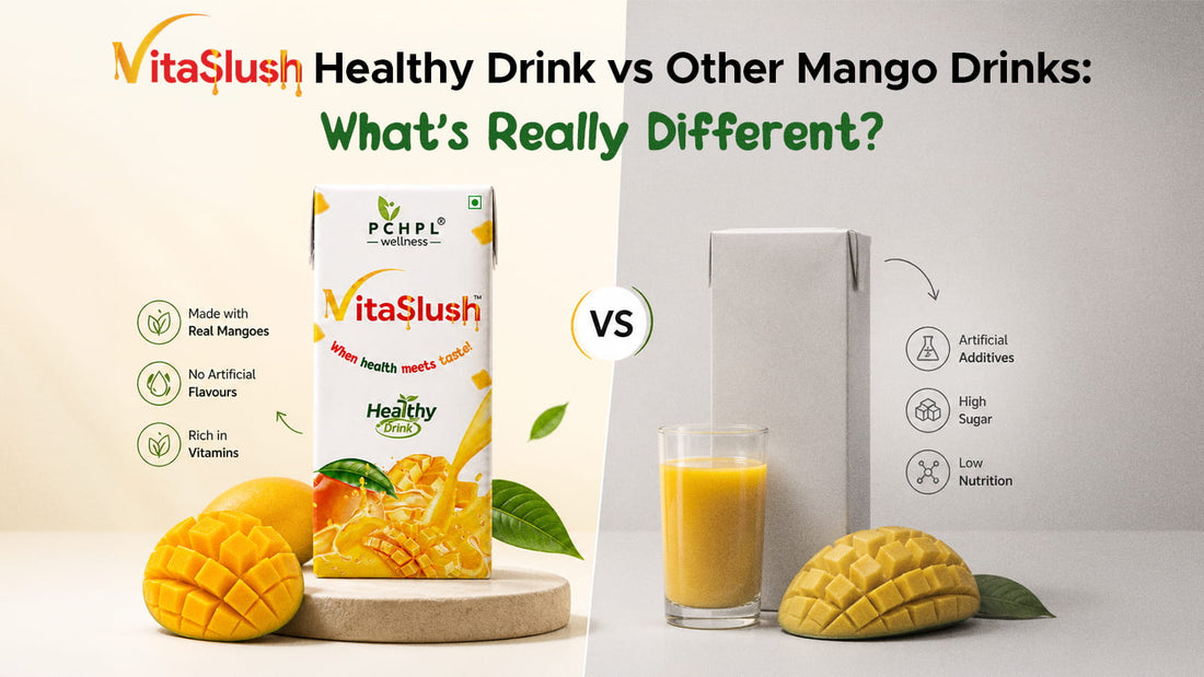 Vitaslush Mango Healthy Drink vs Other Mango Drinks: What's Really Different?
