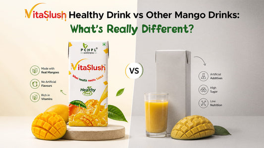 Vitaslush Mango Healthy Drink vs Other Mango Drinks: What's Really Different?