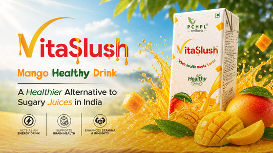 VitaSlush Mango Healthy Drink – Benefits, Ingredients, and Why It’s Better Than Regular Juices