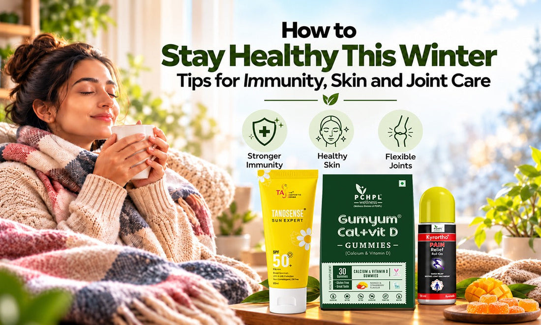 How to Stay Healthy This Winter: Tips for Immunity, Skin and Joint Care