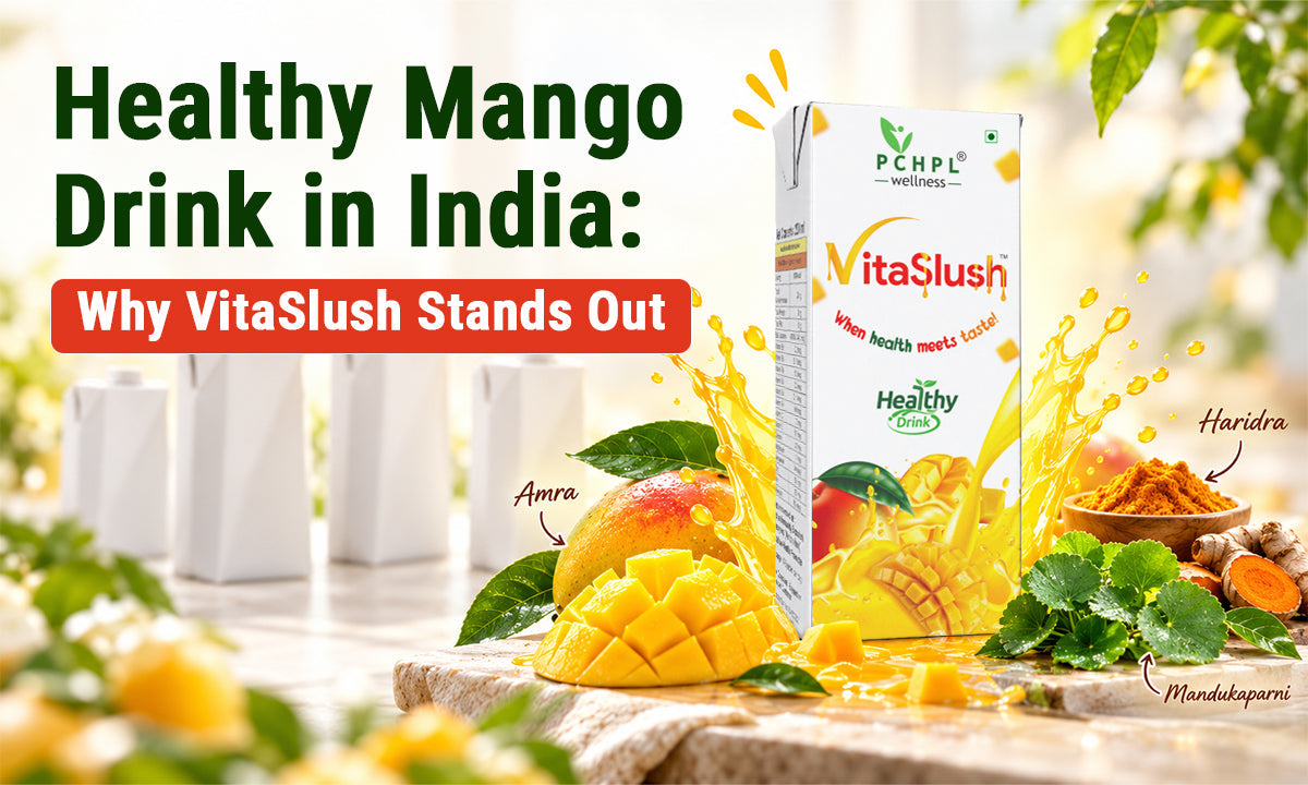 Healthy Mango Drink in India: Why VitaSlush Stands Out