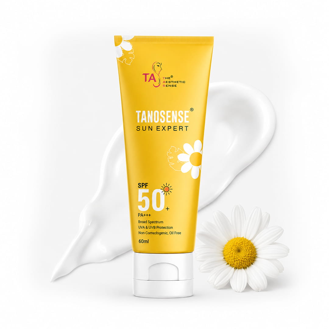 The Aesthetic Sense Tanosense Sun Expert SPF 50+ UVA & UVB Protection- 60ml