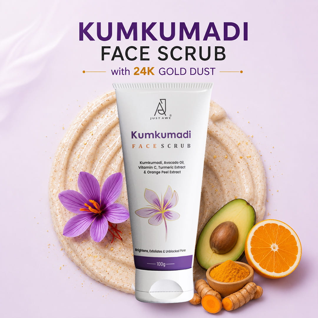 kumkumadi face scrub 
