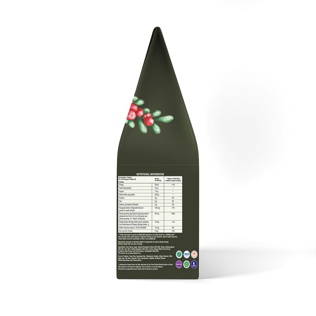 Gumyum Testosterone Booster Gummies ingredents