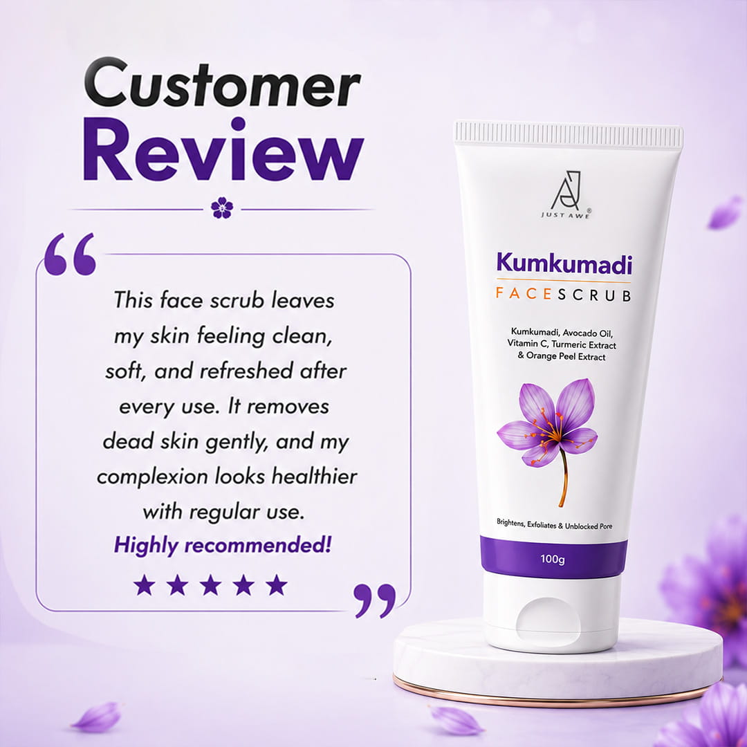 kumkumadi face scrub customer review