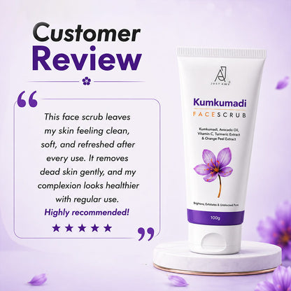 kumkumadi face scrub customer review