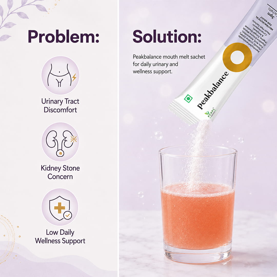 peakbalance sachets  problem solution