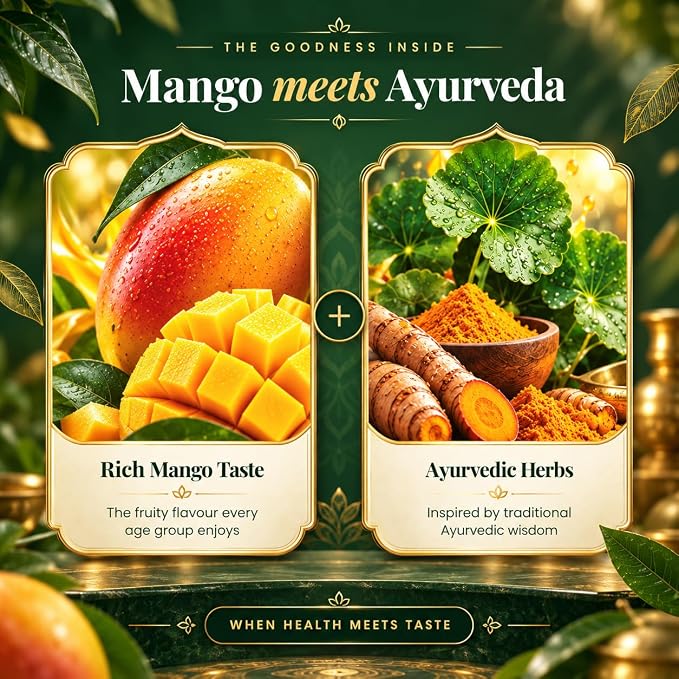 VitaSlush Ayurvedic Mango Drink Festive Gift Box – 12 x 200 ml