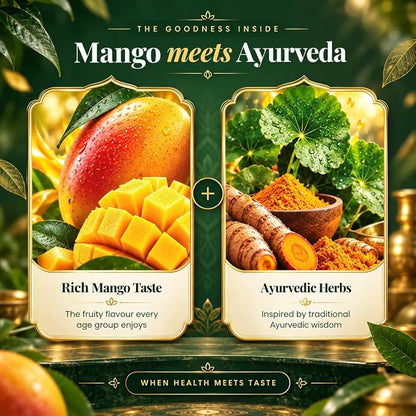 VitaSlush Ayurvedic Mango Drink Festive Gift Box – 12 x 200 ml