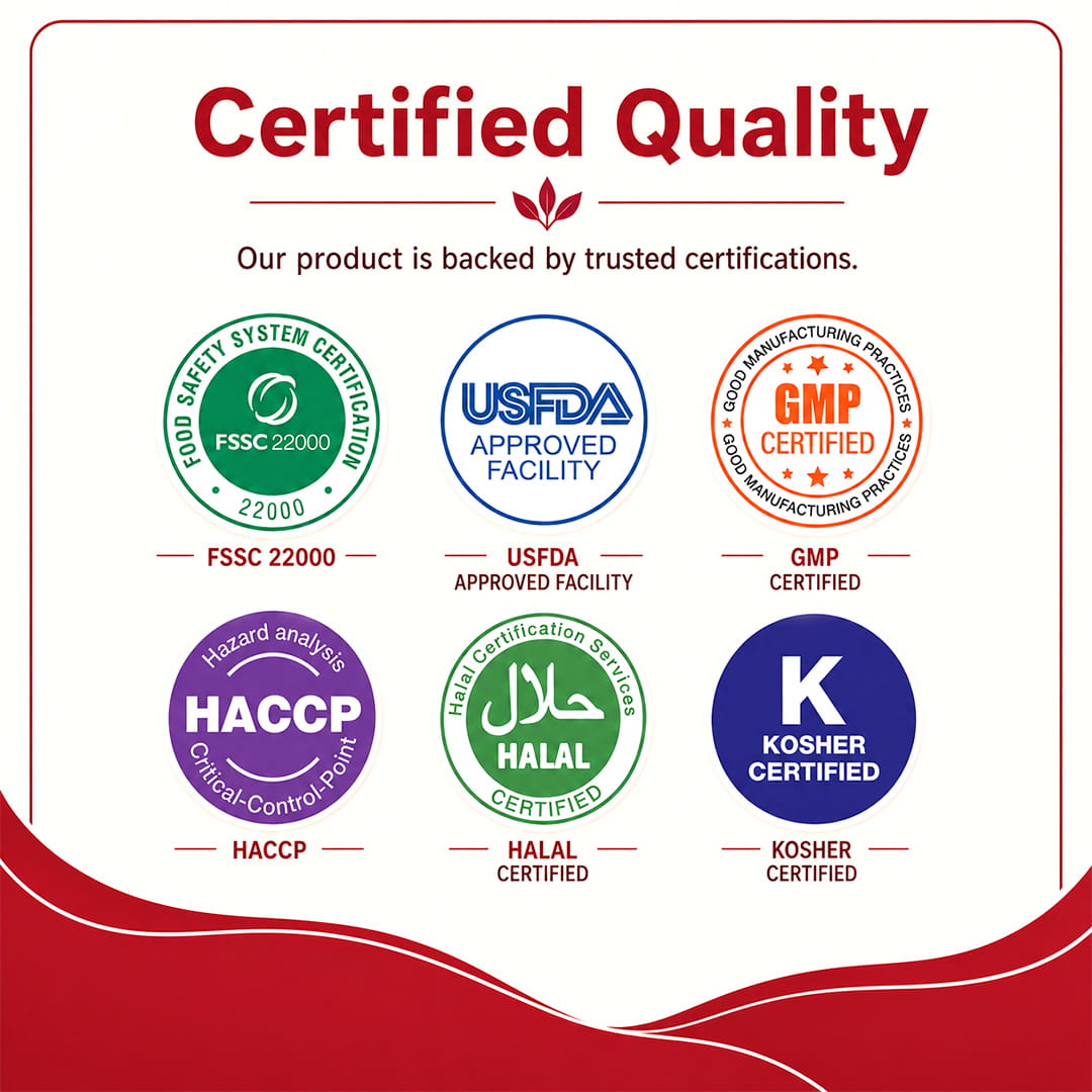 certifies quality Gumyum Vitamin D