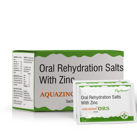PCHPL Aquazinc ORS Powder with Zinc- 22g (24 Sachets)