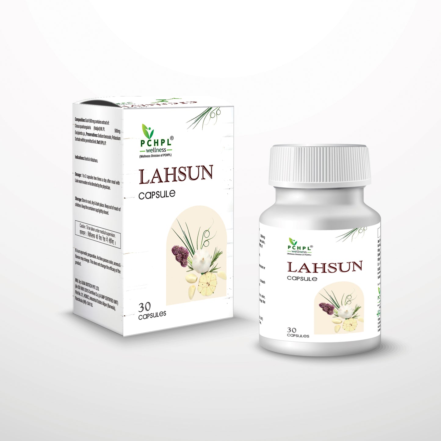 Lahsun capsules- 30 No. to manage blood pressure & cholesterol