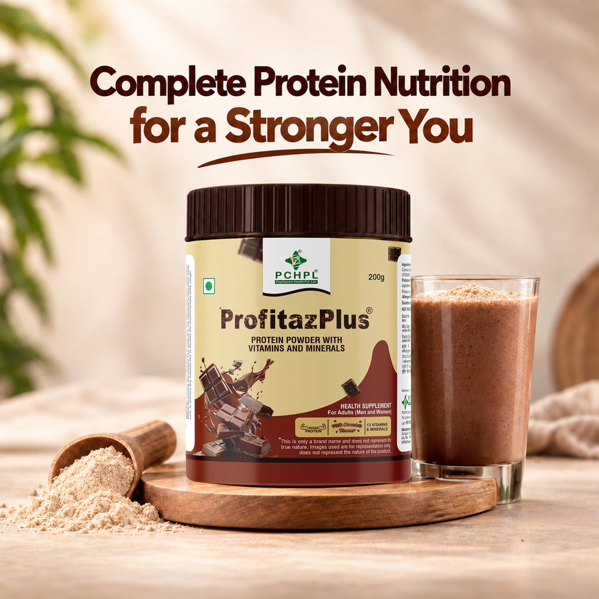 PCHPL wellness Profitaz Plus Protein Powder (200 gm)