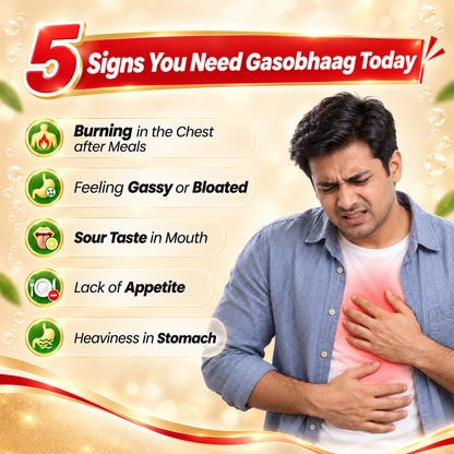 Gasobhaag Instant Acidity Relief - 50 Sachets