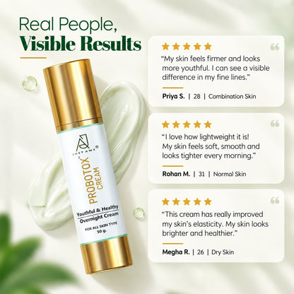 Just Awe Probotox Overnight Cream 50g