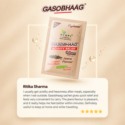 Gasobhaag Instant Acidity Relief - 50 Sachets
