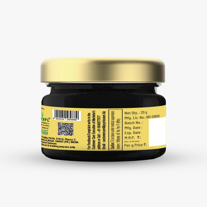 Shilajit Resin- 20gm | Pure & Natural form boosts Stamina and Testosterone Levels in Men - Sehatokart