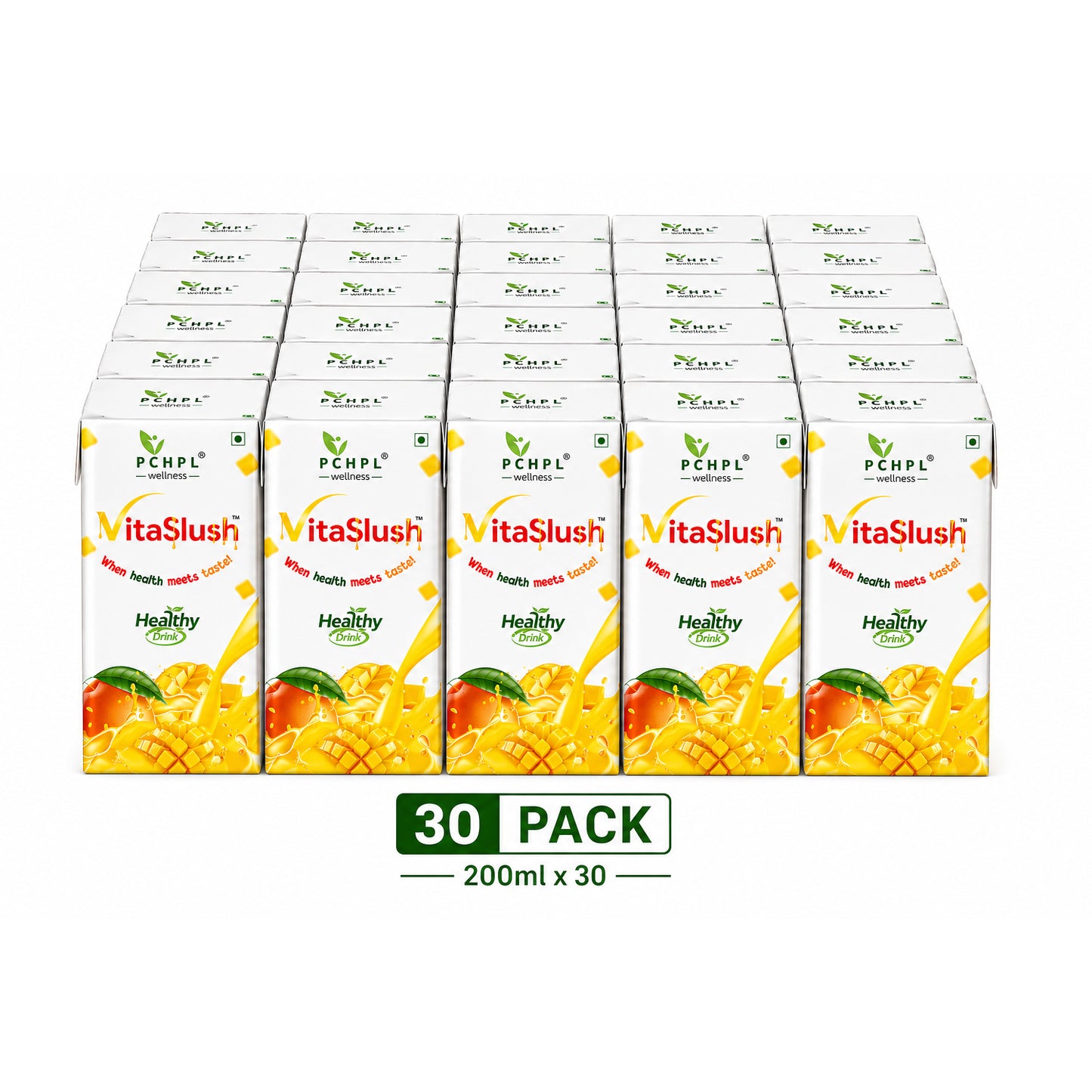 vitaslush mango healthy drink pack of 30