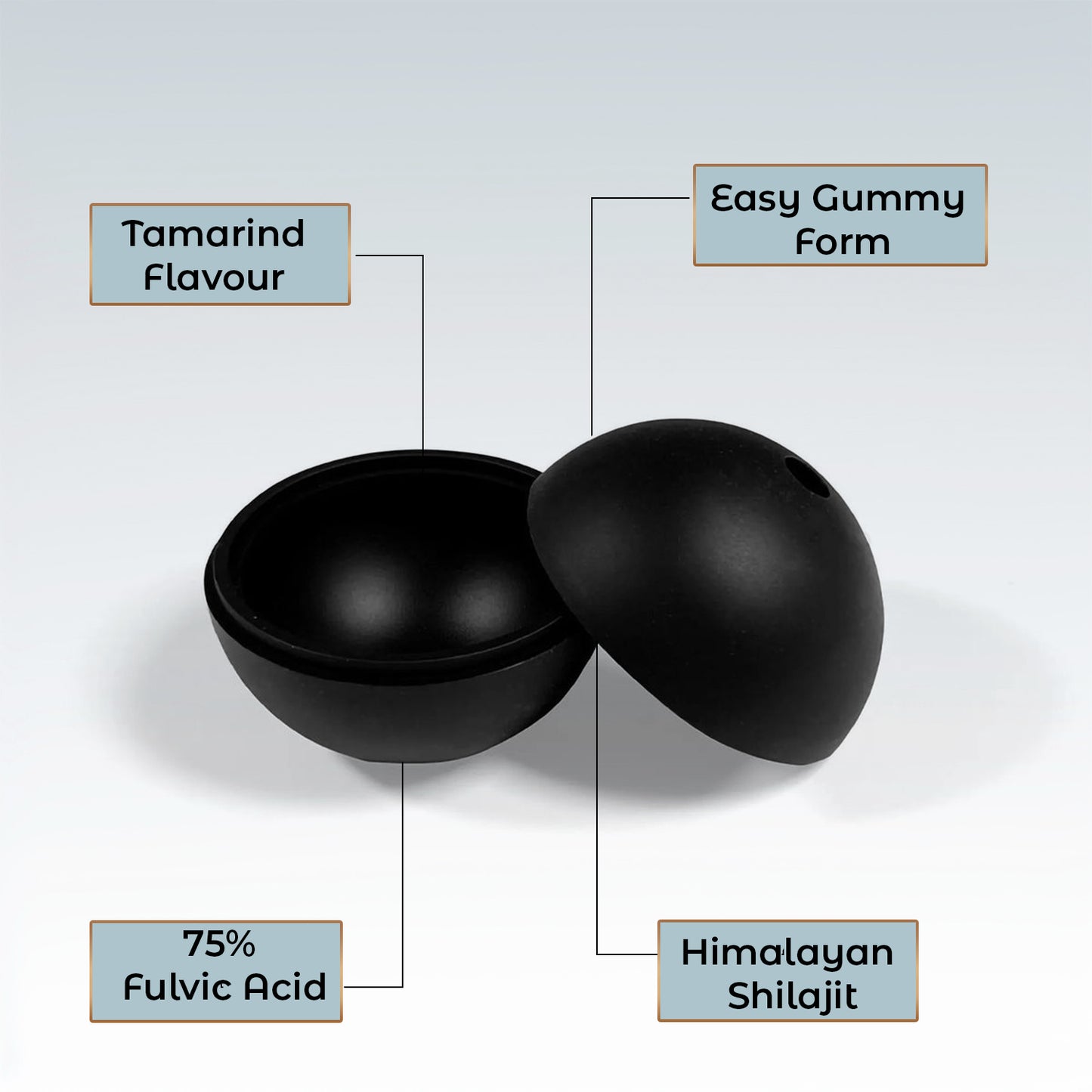 Shilajit Gummies (30 Gummies) – Energy & Stamina Booster