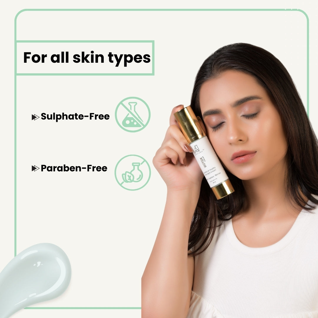 Just Awe Botox Cream- 50ml Night Face Cream for  Glowing & Healthy Skin - Sehatokart