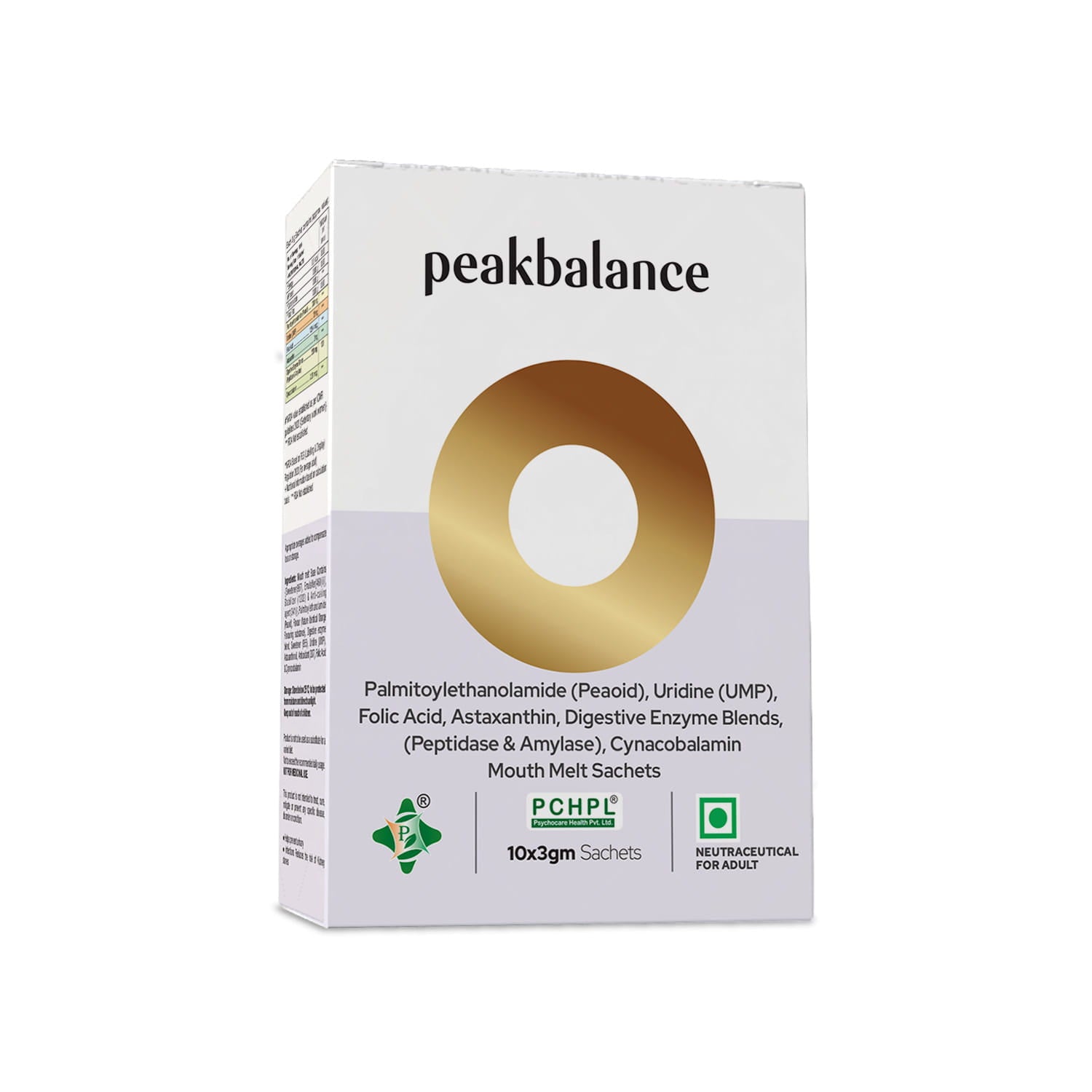 peakbalance Mouth Melt Sachet