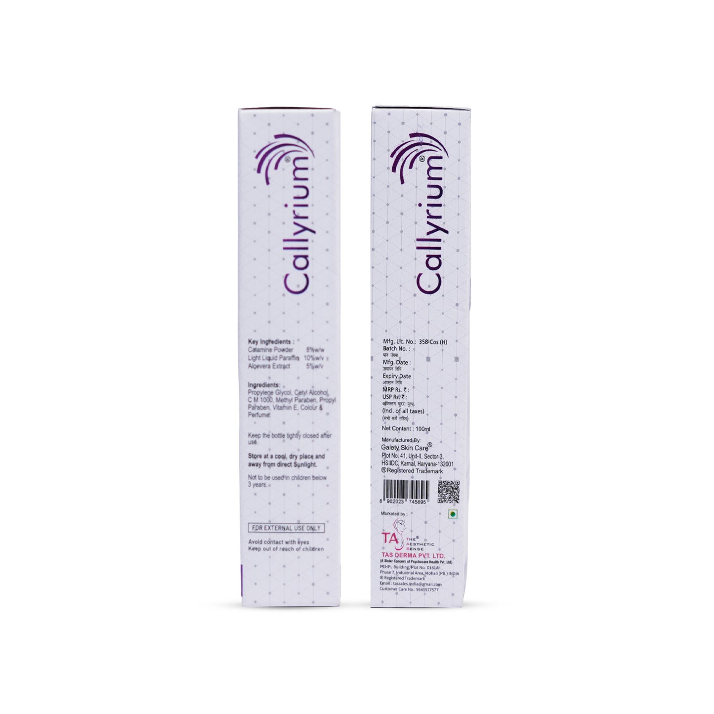 Callyrium Calamine Body Lotion