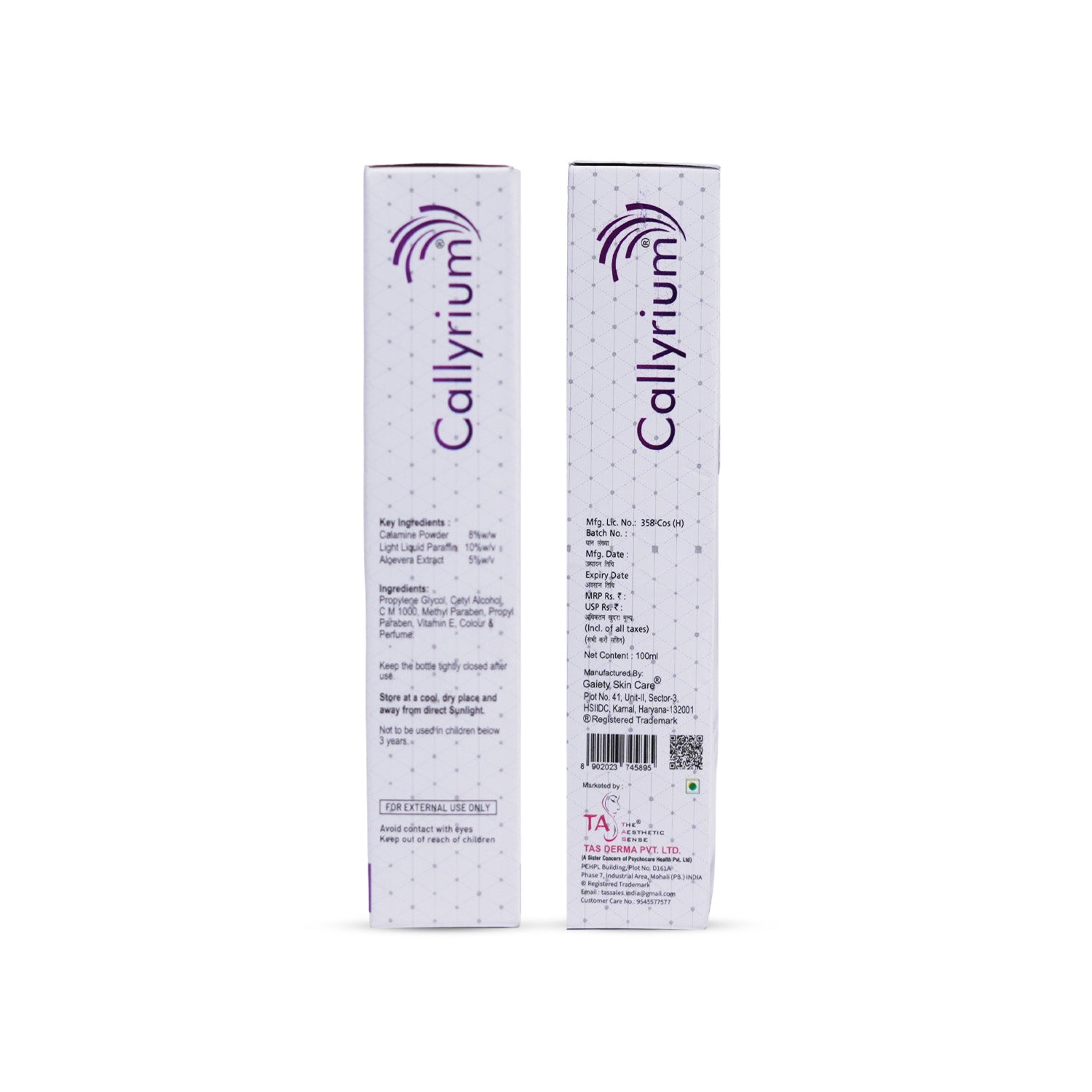 Callyrium Calamine Body Lotion