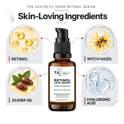 The Aesthetic Sense Retinol Face Serum 30ml