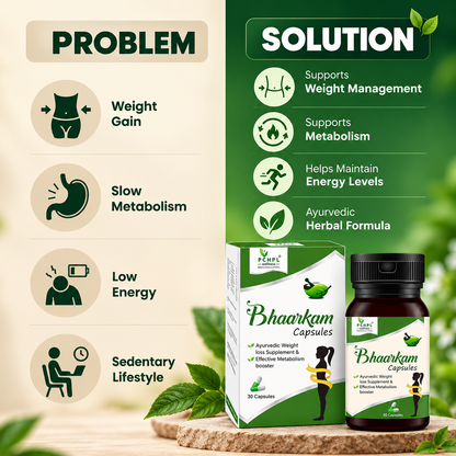 Bhaarkam- 30 Ayurvedic Weight Loss Capsule